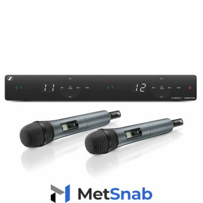 Sennheiser XSW 1-825 DUAL-B Двойная вокальная радиосистема с двумя ручными передатчиками