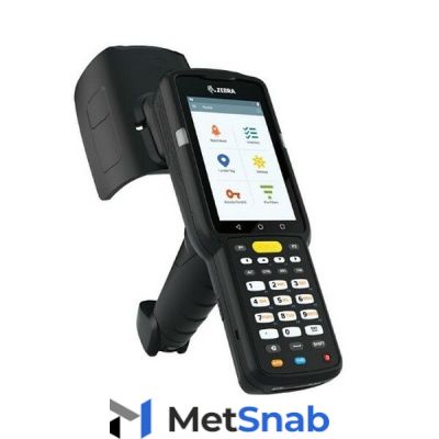 терминал сбора данных zebra mc339r-ge4hg4eu (wlan, uhf rfid, gun, 2d imager se4850, gms, 47key, hi.bat, android, 4gb ram/32gb rom, rw, etsi bands) MC339R-GE4HG4EU