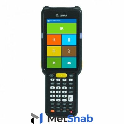 Терминал сбора данных на Android Zebra MC33, Android, 2D, WiFi, BT, SS, 47KY, 2X, 4/32GB, SNSR, NFC, камера MC330K-SB4HA4RW