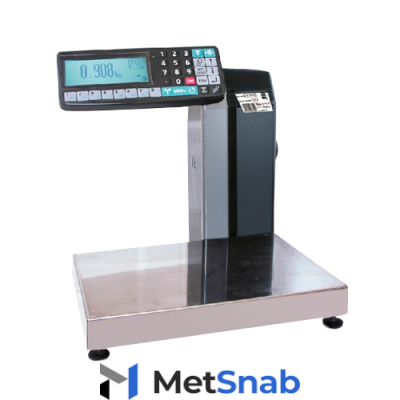 Весы-регистратор с печатью этикетки масса МК-15.2-RL-10-1