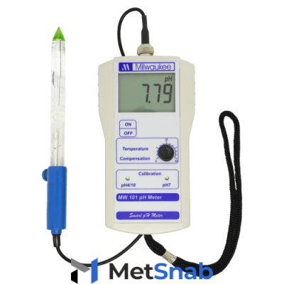 Milwaukee MW101-SOIL pH метр для измерения кислотности почвы, масел, жиров, эмульсий