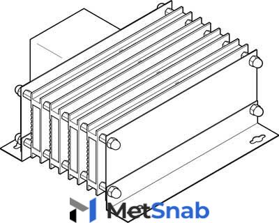 Тормозящий резистор Festo CACR-KL2-40-W2000