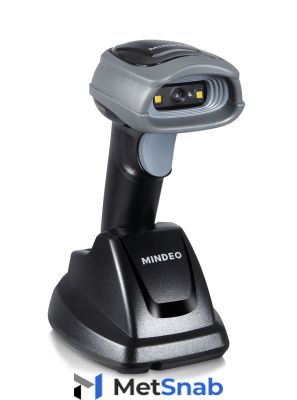 Mindeo CS2290 HD, ручной беспроводной 2D сканер штрих-кода, серый