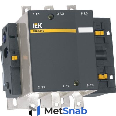 Контактор IEK КТИ-5225, 225А, 400В/АС3, KKT50-225-400-10