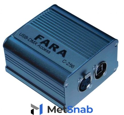Программно-аппаратный комплекс управления светом по протоколу DMX Fara C-256