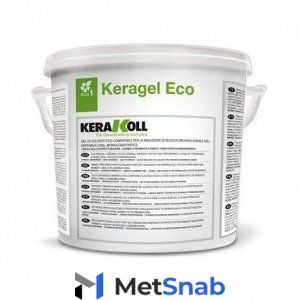 Гель Kerakoll Keragel Eco для удаления органических остатков перед укладкой новых покрытий, 5 кг