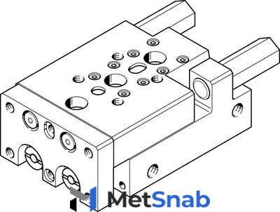 Мини-суппорт Festo SLT-10-30-P-A