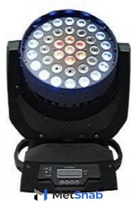 AstraLight LM3710T вращающаяся голова WASH на LED 37 x10W(RGB), DMX, авторежим.