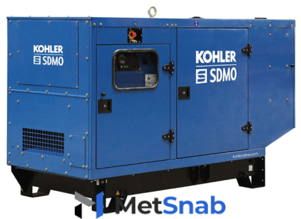 Дизельный генератор SDMO Montana J110K в кожухе с АВР (80000 Вт)