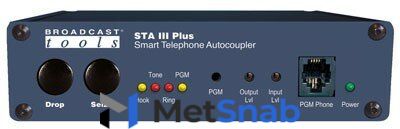 Broadcast Tools STA-III одноканальный телефонный гибрид