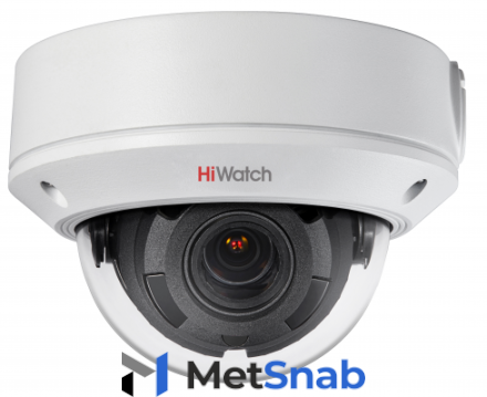 Видеокамера IP HiWatch DS-I458 4Мп, 1/3'' CMOS, 2.8-12мм; 98°-34°; механический ИК-фильтр; 0.01Лк F1.2; с EXIR-подсветкой до 30м, H.265/H.264, WDR (12