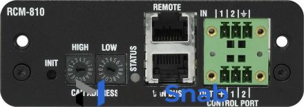 Dynacord RCM 810 модуль удаленного управления по IRIS-NET для усилителей DSA