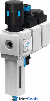 Блок подготовки воздуха, комбинация Festo MSB6N-1/2:J2D7A1-WP