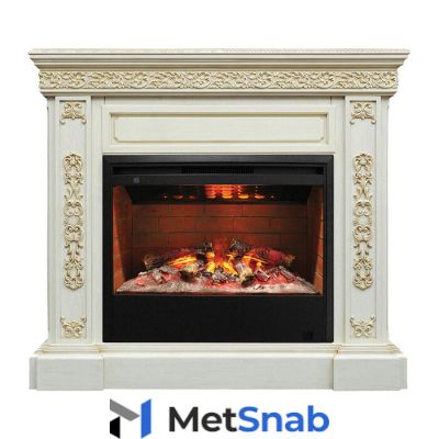 С широким очагом 3D Real-Flame Ekaterina 26 WT с очагом 3D Helios 26