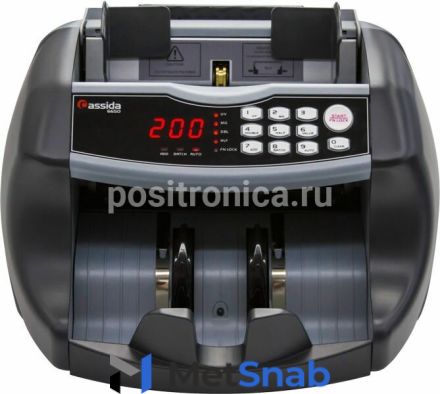 Счетчик банкнот Cassida 6650 UV/MG черный