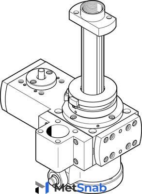 Поворотный подъемный модуль Festo EHMB-25-100