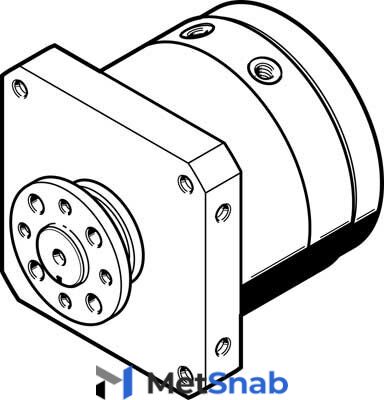 Неполноповоротный привод Festo DSM-T-25-270-FW-A-B