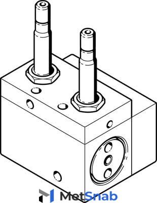 Распределитель с электроуправлением Festo JMC-4-1/4