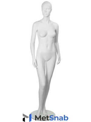 Манекен женский скульптурный белый IN-5Sheila-01M