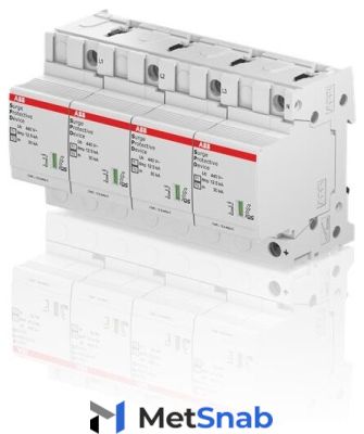 Комбинированный разрядник для систем энергоснабжения ABB 2CTB815710R5200 4П