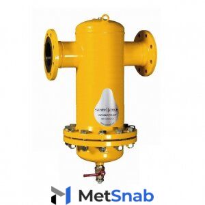 Сепаратор шлама Spirotech Spirotrap Hi-Flow HF250F / Разъемный корпус / Фланцевое соединение PN16