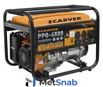 Генератор бензиновый CARVER PPG-6500