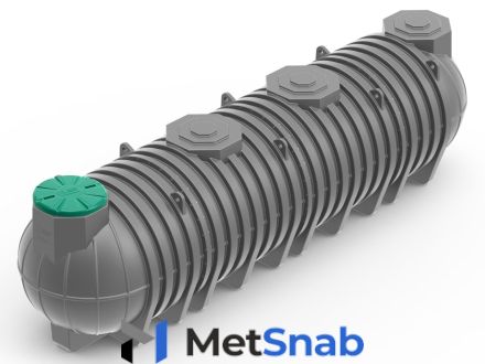 Подземный модульный резервуар объемом 12000л, Polimer Group-dl12000