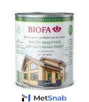BIOFA (биофа) 2043 Масло защитное для наружных работ с антисептиком 4314 Айсберг 10 л