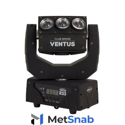Involight Ventus R33 - Вращающаяся многолучевая LED голова, 9x10 Вт RGBW, DMX-512