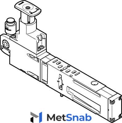 Блоки регуляторов Festo VABF-S4-2-R6C2-C-10