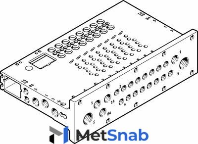 Коллектор Festo VABM-L1-14HWS2-G14-16-GR