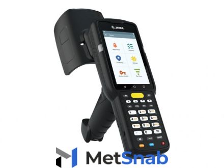 Терминал сбора данных RFID Zebra MC3390R UHF RFID GUN, LINEAR ANTENNA, 802.11 A/B/G/N/AC, SE4750MR 2D IMAGER, 47 KEY, 2X BATTERY, GMS, 4GB RAM / 32GB ROM, ETSI BAN