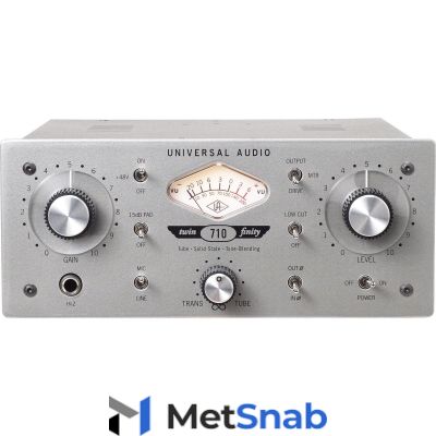 Микрофонный предусилитель UNIVERSAL AUDIO 710 Twin-Finity