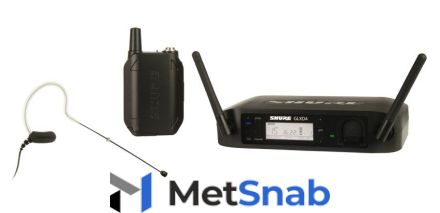 SHURE GLXD14E/MX53 цифровая радиосистема с головным микрофоном MX153