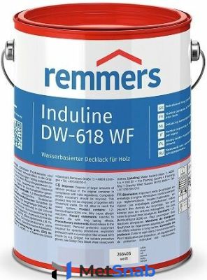 Краска Огнезащитная для Древесины Remmers Induline DW-618 WF 5л Глубокоматовая