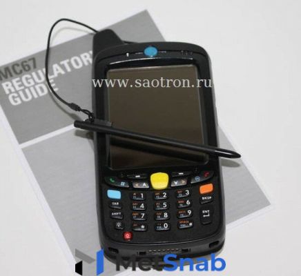 терминал zebra / motorola symbol mc67na-pdabaa00300 (hspa+, 802.11a/b/g/n, imager, camera, 512mb/2gb, qwerty, wm6.5, 1.5x) MC67NA-PDABAA00300