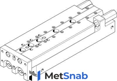 Мини-суппорт Festo SLT-16-100-A-CC-B