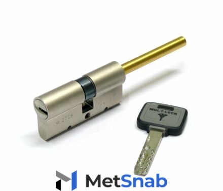 Механизм цилиндровый Mul-T-Lock MT5+ (31U х70) шток/кл Никель