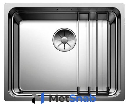 Врезная кухонная мойка Blanco Etagon 500-U Stainless steel 54х44см нержавеющая сталь