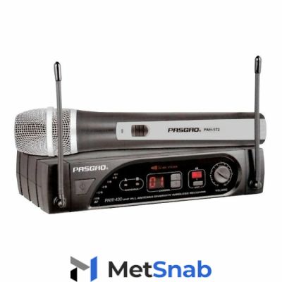 Радиосистема с ручным передатчиком PASGAO PAW430/PAH172 655-679MHz