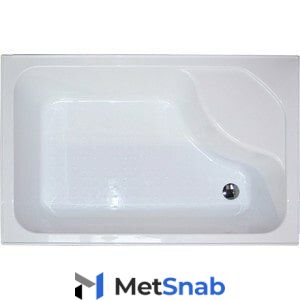 Душевой поддон Royal Bath Bp 100х80 (RB8100BP-R) правый