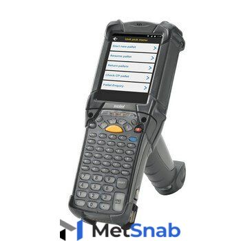 Терминал сбора данных Zebra Symbol MC9200, GUN, Wi-Fi, Bluetooth, 2D ER, VGA, 1GB/2GB; 53 кл., Andrioid, IST, RFID TAG (mc92n0-gp0syeaa6wr)