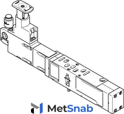 Блоки регуляторов Festo VABF-S4-1-R6C2-C-6E