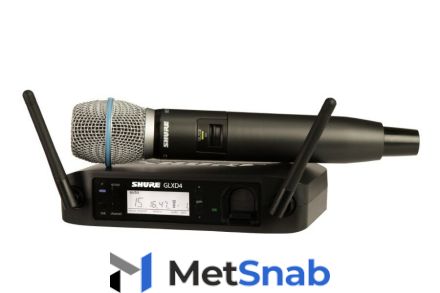 Shure GLXD24E/B87A цифровая вокальная радиосистема