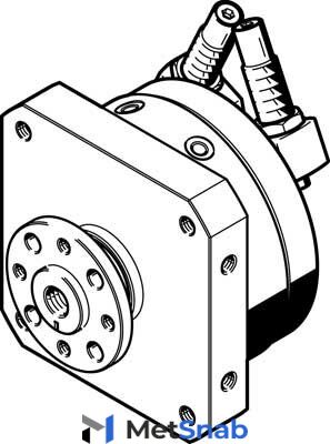 Неполноповоротный привод Festo DSM-25-270-CC-FW-A-B