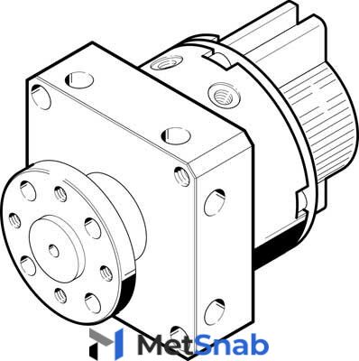 Неполноповоротный привод Festo DSM-6-180-P-A-FW