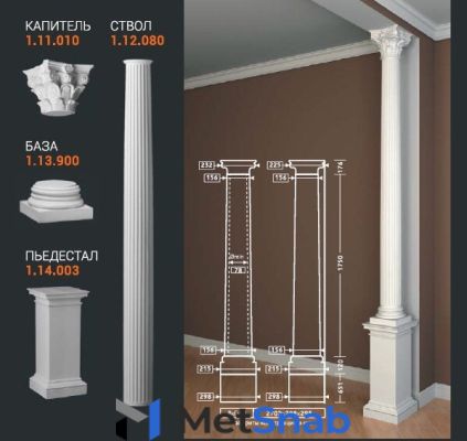 Колонна 1.11.010+1.12.080+ 1.13.900+1.14.003 (1.30.301) Европласт