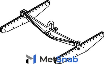 Das Audio AX-Event208 рама подвесная для линейного массива Event-208A