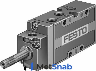 Распределитель с электроуправлением Festo MFH-5-1/8-L-B