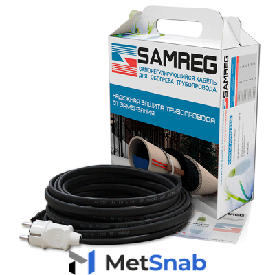 Комплект кабеля Samreg 30-2CR (14м) 30Вт с UF-защитой для обогрева кровли и труб